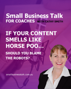 AI for Coaches: Lessons from Horse Poo