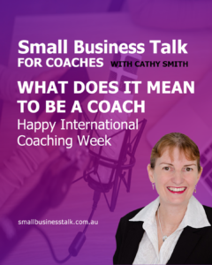 What does it mean to be a coach